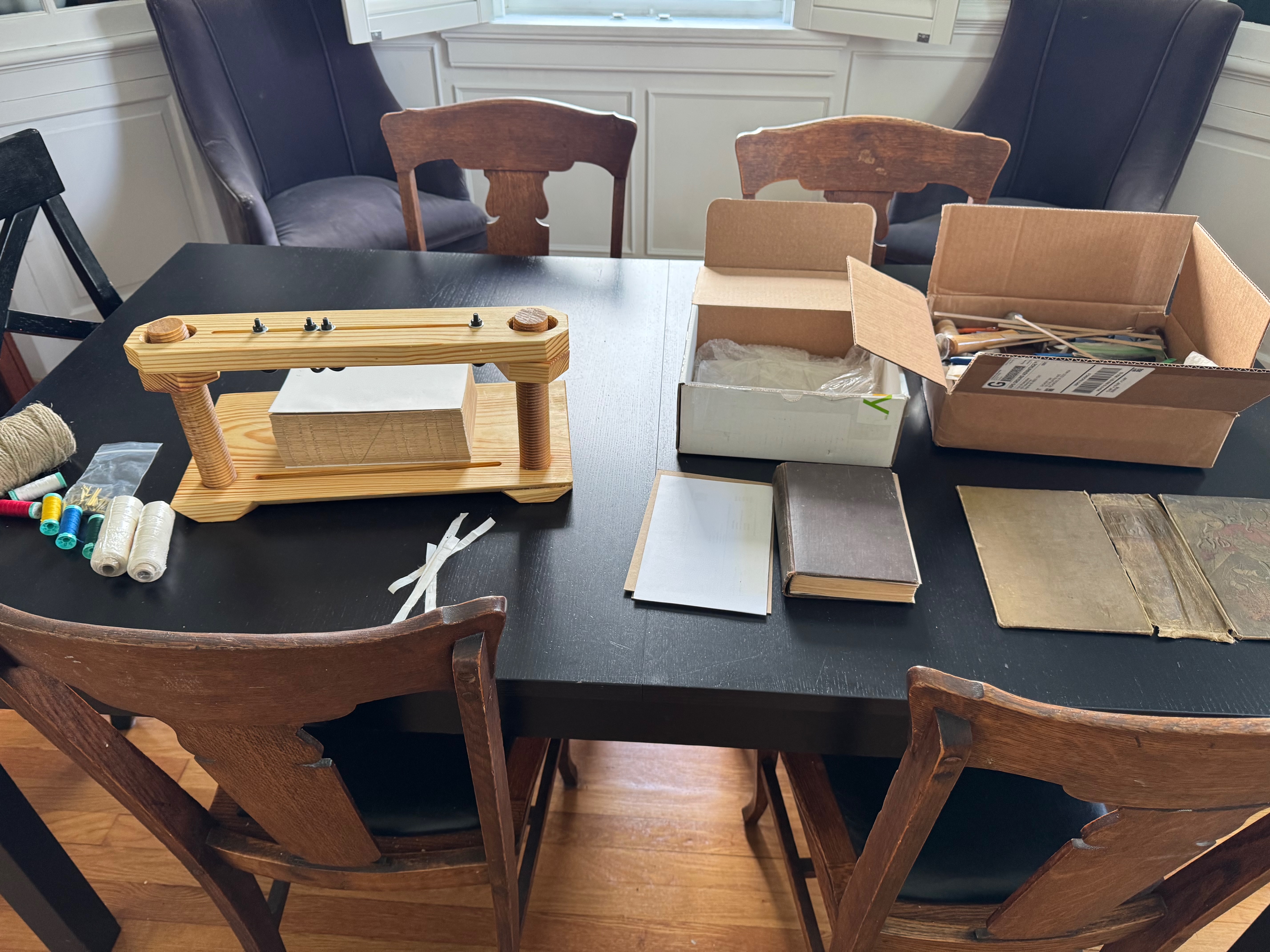 This time, I used the sewing frame