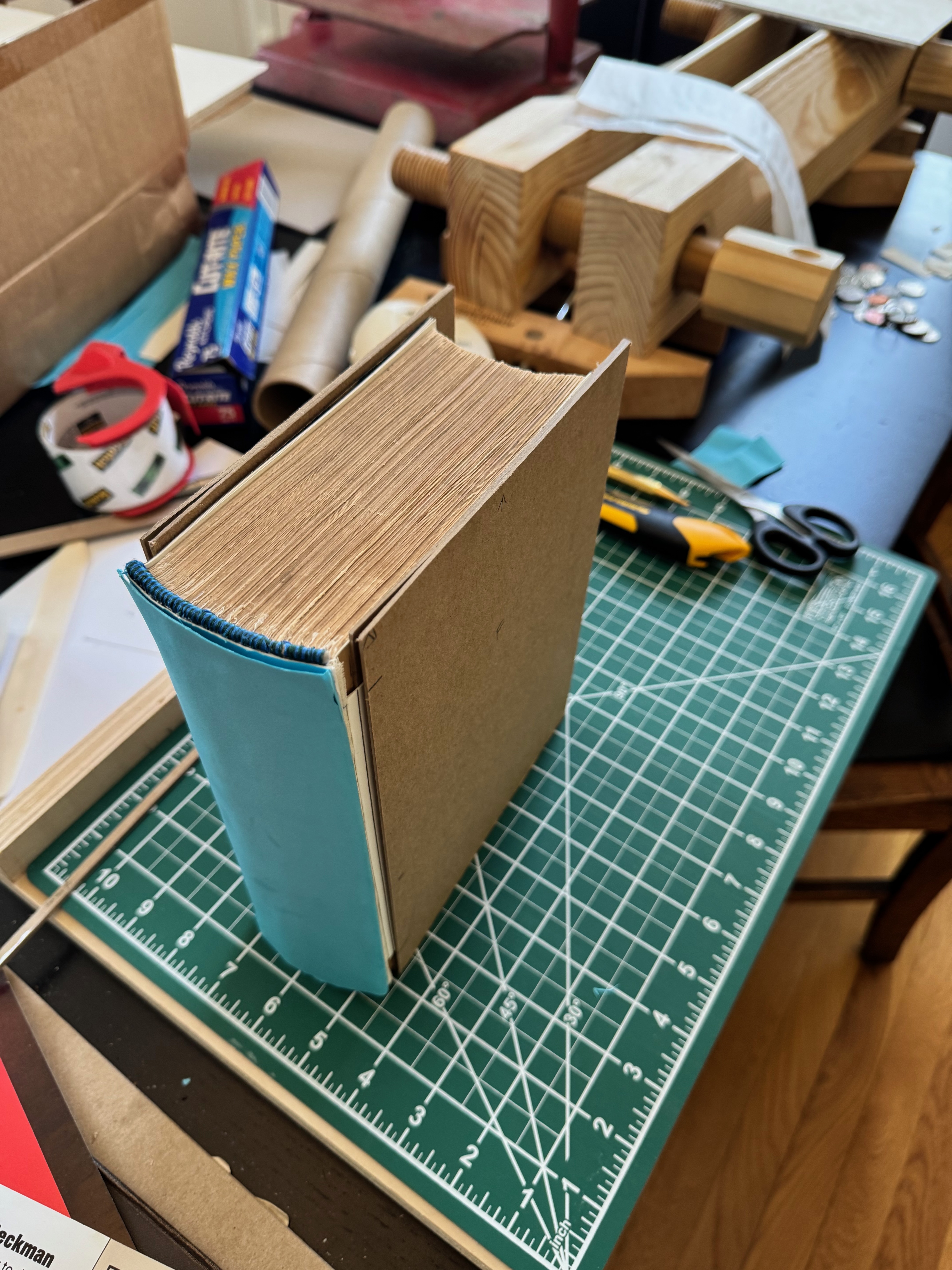 Dry fit and showing the gap