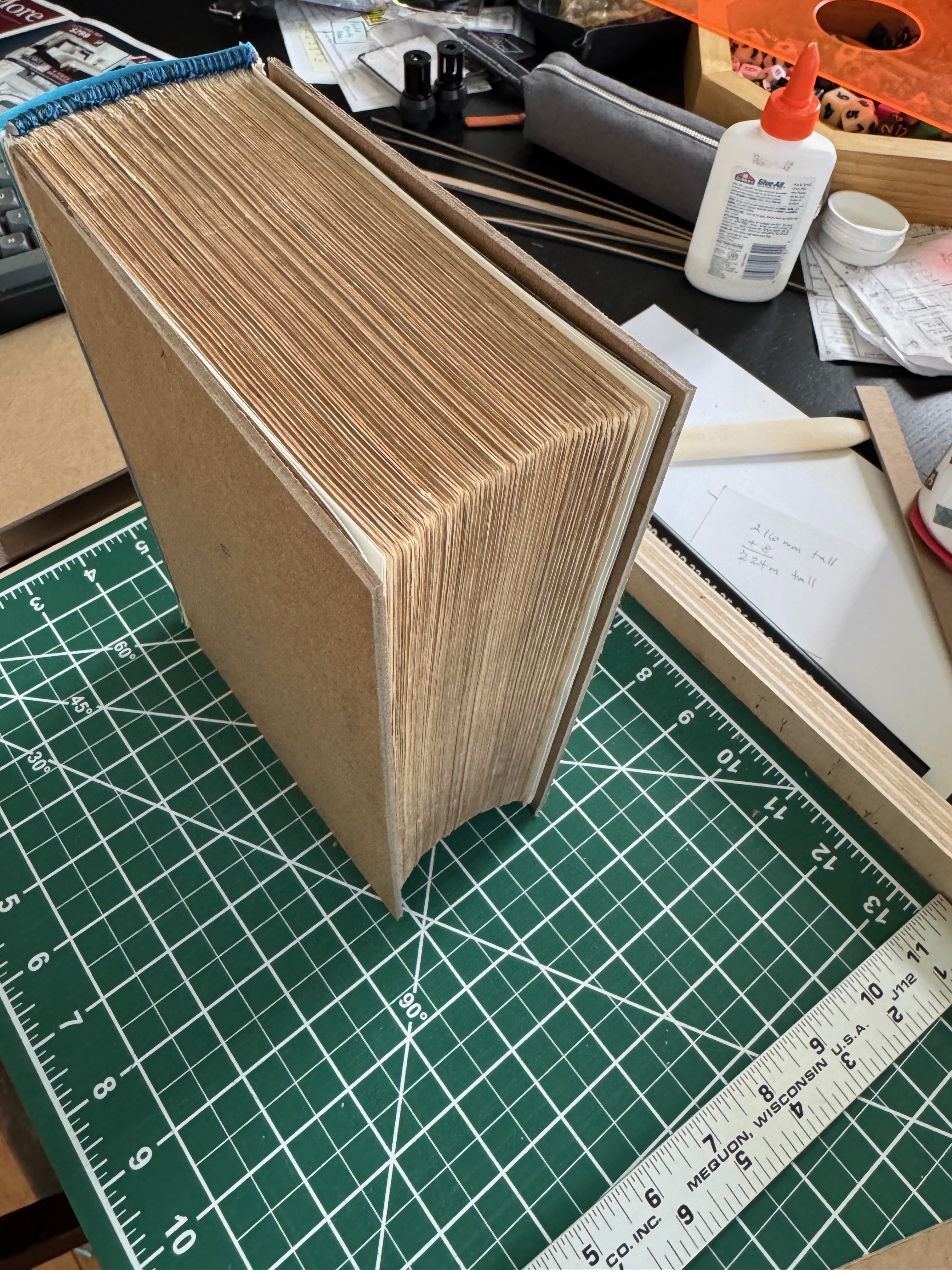 Showing the margins around the text block